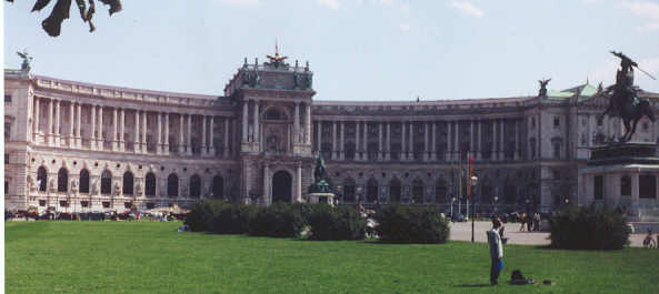 Hofburg - záhrada